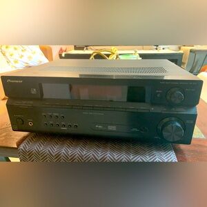 Pioneer 5.1 Channels receiver and surround speakers.